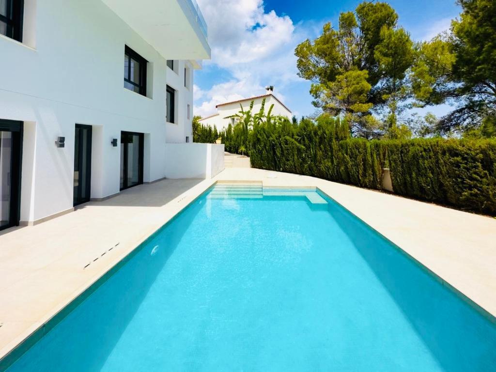 Calpe Villa Lujo Playa Piscina Jardin Barbacoa Ideal Familias Y Grupos Buitenkant foto